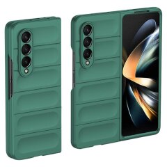 Защитный чехол Deexe Terra Case (FF) для Samsung Galaxy Fold 4 - Green
