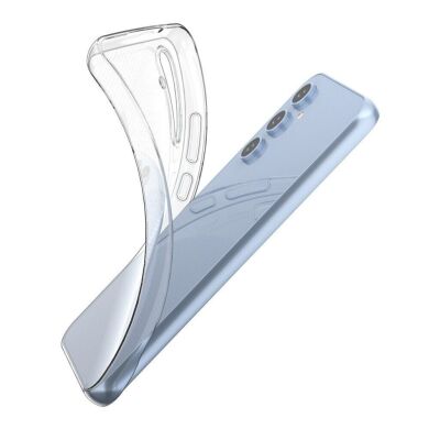 Силиконовый (TPU) чехол Deexe UltraThin для Samsung Galaxy A54 (A546) - Transparent