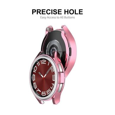 Защитный чехол Enkay Protective Case для Samsung Galaxy Watch 6 Classic (47mm) - Pink