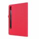 Чехол Deexe Cloth Style для Samsung Galaxy Tab S7 (T870.875) / S8 (T700/706) - Red. Фото 3 из 6