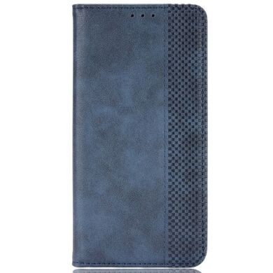 Чехол Deexe Retro Style для Samsung Galaxy S21 FE (G990) - Blue
