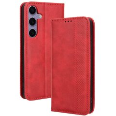 Чехол Deexe Retro Style для Samsung Galaxy S24 Plus - Red