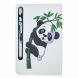 Чехол-книжка Deexe Pattern Style для Samsung Galaxy Tab S7 (T870/875) / S8 (T700/706) - Panda with Bamboo. Фото 3 из 9