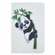 Чехол-книжка Deexe Pattern Style для Samsung Galaxy Tab S7 (T870/875) / S8 (T700/706) - Panda with Bamboo. Фото 2 из 9
