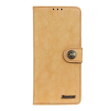 Чехол-книжка KHAZNEH Retro Wallet для Samsung Galaxy A02 (A022) - Khaki