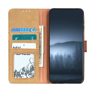 Чехол-книжка KHAZNEH Retro Wallet для Samsung Galaxy A02 (A022) - Khaki