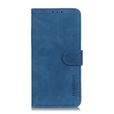 Чехол-книжка KHAZNEH Retro Wallet для Samsung Galaxy A03s (A037) - Blue