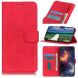 Чехол-книжка KHAZNEH Retro Wallet для Samsung Galaxy A73 - Red. Фото 1 из 11