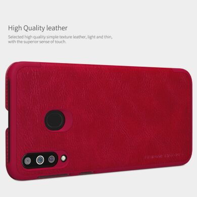 Чехол-книжка NILLKIN Qin Series для Samsung Galaxy M30 (M305) - Red