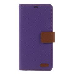 Чехол-книжка ROAR KOREA Cloth Texture для Samsung Galaxy Note 9 - Purple
