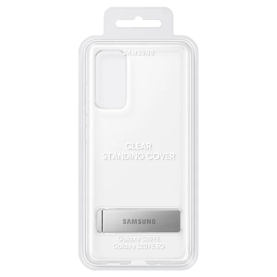 Чохол-накладка Clear Standing Cover для Samsung Galaxy S20 FE (G780) EF-JG780CTEGRU - Transparent