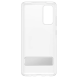 Чехол-накладка Clear Standing Cover для Samsung Galaxy S20 FE (G780) EF-JG780CTEGRU - Transparent. Фото 6 из 8