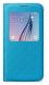 Чехол S View Cover (Textile) для Samsung S6 (G920) EF-CG920 - Light Blue. Фото 1 из 7