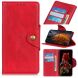 Чехол UniCase Vintage Wallet для Samsung Galaxy S21 FE (G990) - Red. Фото 1 из 13