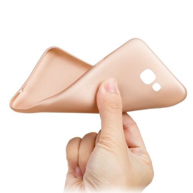 Силиконовый (TPU) чехол X-LEVEL Matte для Samsung Galaxy J5 Prime - Gold