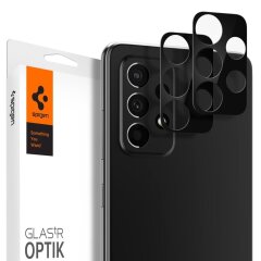 Комплект захисних стекол Spigen (SGP) Optik Lens Protector для Samsung Galaxy A52 (A525) / A52s (A528) - Black
