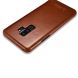 Кожаный чехол-книжка ICARER Slim Flip для Samsung Galaxy S9+ (G965) - Brown. Фото 7 из 16