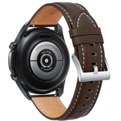 Шкіряний ремінець Deexe Genuine Leather для часов с шириной крепления 20мм - Coffee