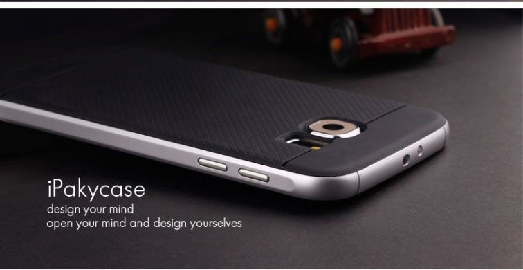 Накладка IPAKY Hybrid Cover для Samsung Galaxy S6 (G920) - Silver