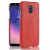 Пластиковый чехол Deexe Croco Style для Samsung Galaxy A6 2018 (A600) - Red