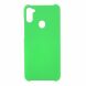 Пластиковый чехол Deexe Hard Shell для Samsung Galaxy A11 (A115) - Green. Фото 1 из 5