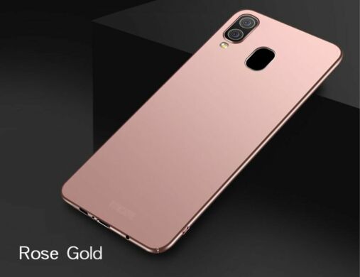 Пластиковый чехол MOFI Slim Shield для Samsung Galaxy A20e (A202) - Rose Gold
