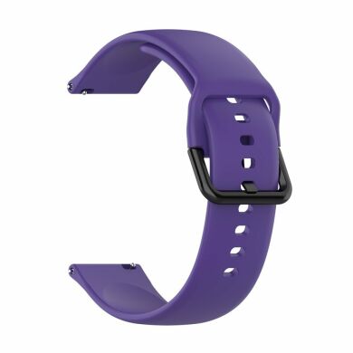 Ремешок UniCase Silicone Strap для Samsung Watch Active / Active 2 40mm / Active 2 44mm - Purple