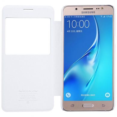 Чехол NILLKIN Sparkle Series для Samsung Galaxy J5 2016 (J510) - White