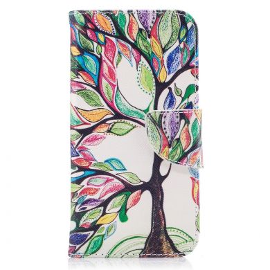 Чехол-книжка UniCase Color Wallet для Samsung Galaxy J7 2017 (J730) - Colorful Tree