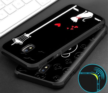 Защитный чехол UniCase Black Style для Samsung Galaxy J7 (2017) - Whale Pattern