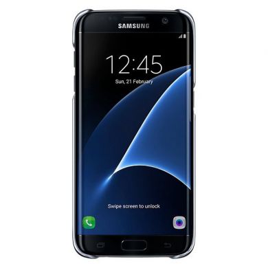 Накладка Clear Cover для Samsung Galaxy S7 edge (G935) EF-QG935CBEGRU - Black