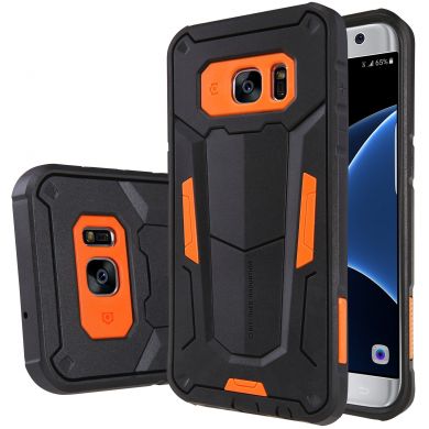 Защитная накладка NILLKIN Defender II для Samsung Galaxy S7 edge (G935) - Orange