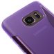Силиконовая накладка Deexe S Line для Samsung Galaxy S7 (G930) - Violet. Фото 4 из 5