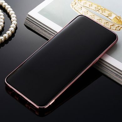 Силиконовый (TPU) чехол Deexe Shiny Cover для Samsung Galaxy S8 Plus (G955) - Rose Gold