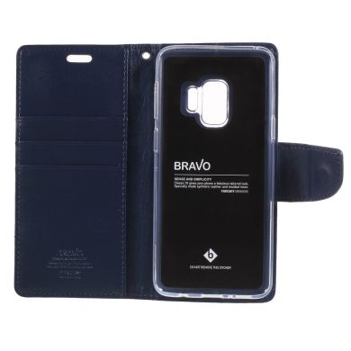 Чехол-книжка MERCURY Bravo Diary для Samsung Galaxy S9 (G960) - Dark Blue