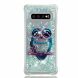 Силиконовый (TPU) чехол Deexe Liquid Glitter для Samsung Galaxy S10 Plus (G975) - Owl Pattern. Фото 2 из 7
