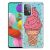 Силиконовый (TPU) чехол Deexe Pretty Glossy для Samsung Galaxy A32 (А325) - Big Ice Cream