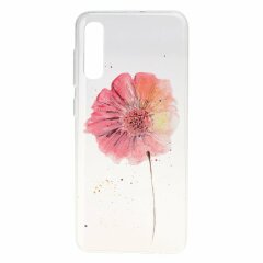 Силиконовый (TPU) чехол Deexe Pretty Glossy для Samsung Galaxy A50 (A505) / A30s (A307) / A50s (A507) - Beautiful Flower
