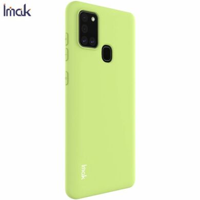 Силиконовый (TPU) чехол IMAK UC-1 Series для Samsung Galaxy A21s (A217) - Green