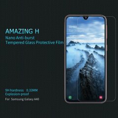 Защитное стекло NILLKIN Amazing H для Samsung Galaxy A40 (А405)