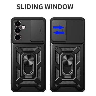 Защитный чехол Deexe Armor Shield для Samsung Galaxy A24 (A245) - Black