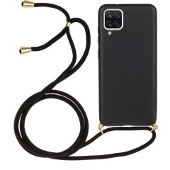 Защитный чехол Deexe Astra Case для Samsung Galaxy A12 (A125) / A12 Nacho (A127) / M12 (M127) - Black