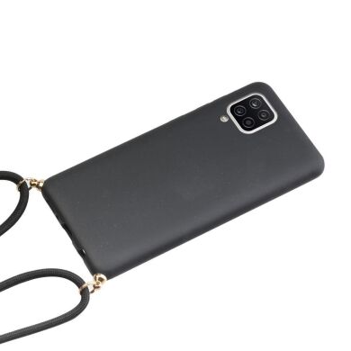 Защитный чехол Deexe Astra Case для Samsung Galaxy A12 (A125) / A12 Nacho (A127) / M12 (M127) - Black
