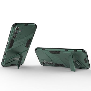 Защитный чехол Deexe Bibercas для Samsung Galaxy A14 (А145) - Green