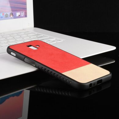 Защитный чехол Deexe Elegant Series для Samsung Galaxy J6+ (J610) - Red