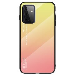 Захисний чохол Deexe Gradient Color для Samsung Galaxy A72 (А725) - Yellow / Pink