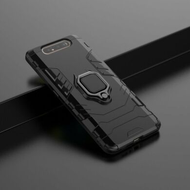 Защитный чехол Deexe Hybrid Case для Samsung Galaxy A80 (A805) - Black