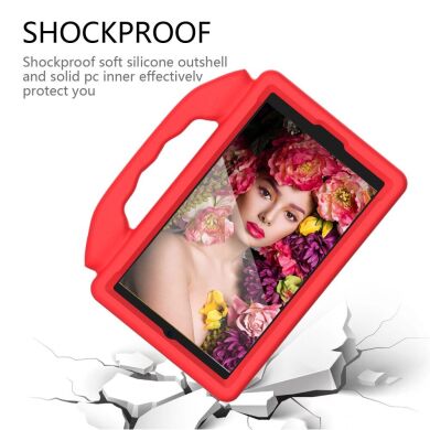 Защитный чехол Deexe Kids Stand для Samsung Galaxy Tab A7 Lite (T220/T225) - Rose