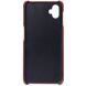 Защитный чехол Deexe Leather Back Cover для Samsung Galaxy A05 (A055) - Red. Фото 4 из 4