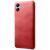 Защитный чехол Deexe Leather Back Cover для Samsung Galaxy A05 (A055) - Red